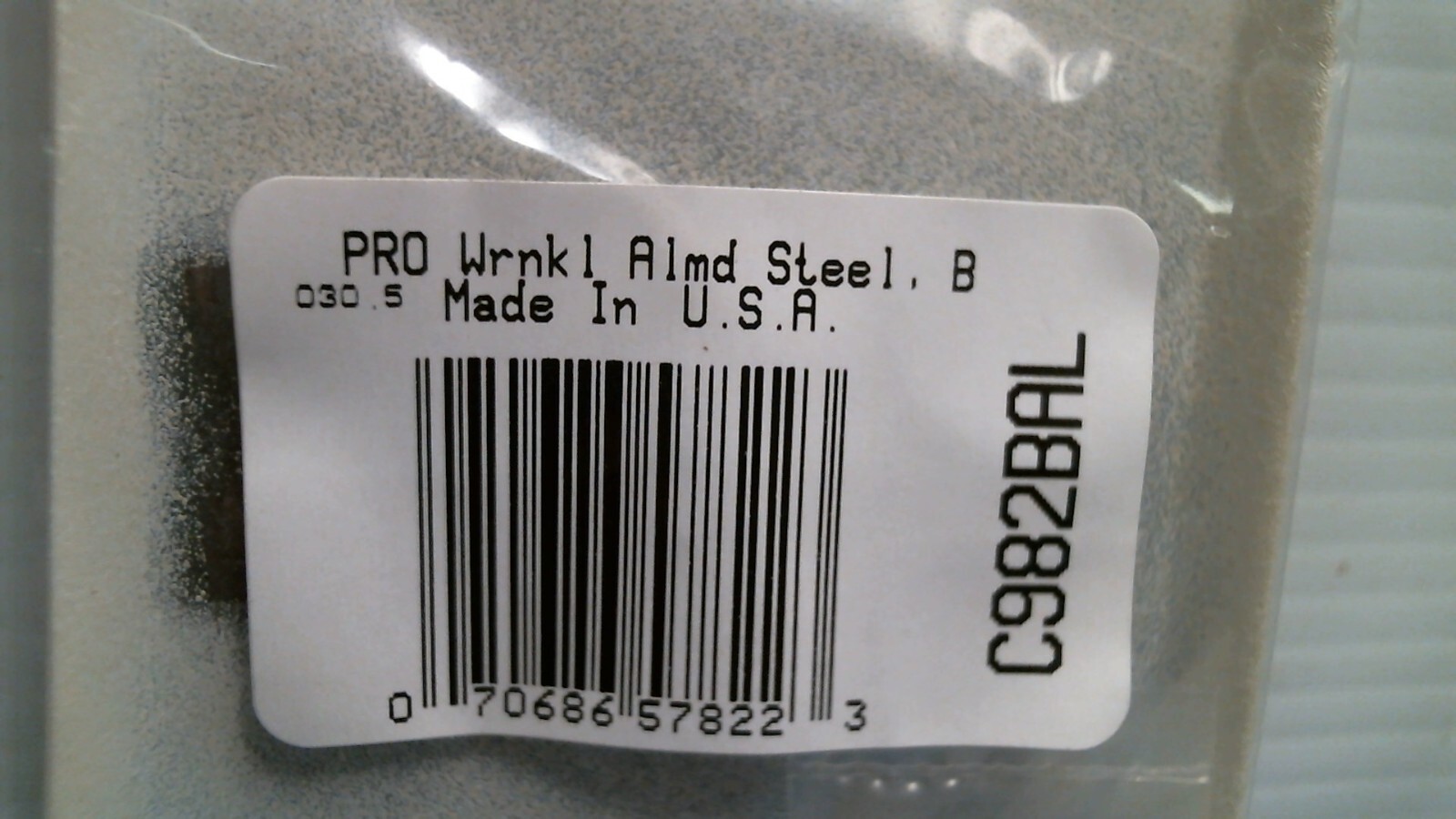 Amerelle Pro Wrinkle Almond, Steel Blank Wall Plate  LOT OF 5  (C982BAL) FS