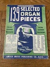139 Selected Organ Pieces Song Book