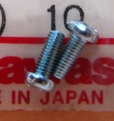 .. A ..¨̮　0308 Kawasaki Pan Head Screw 3X8 NOS 220B0308 Qty. 2 (11368) | eBay
