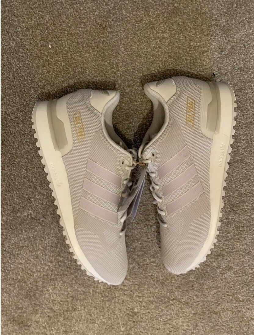 Adidas ZX 750 White Low Top Men’s shoes image 5