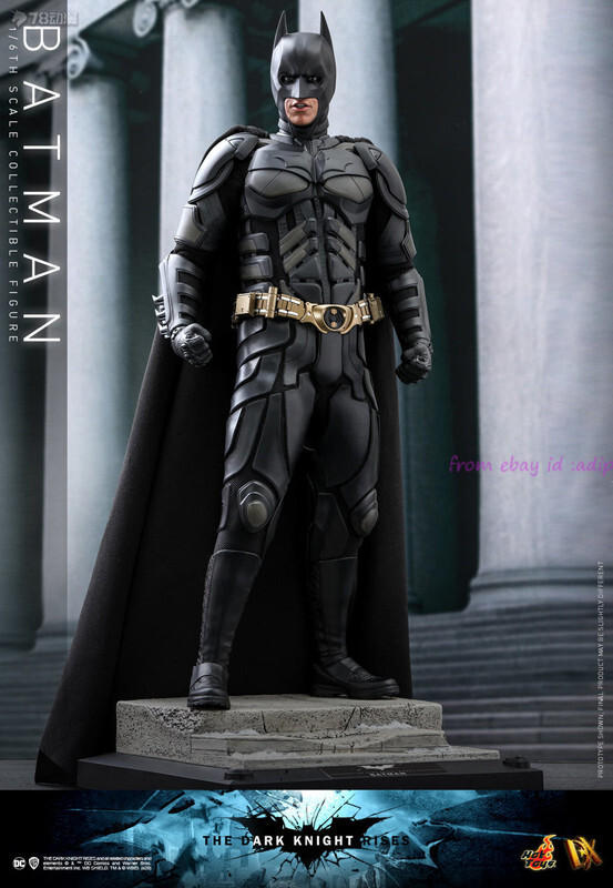 Perfect Hot Toys Dx19 1/6 The Dark Knight Rises Batman Action