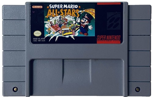 Super Mario All-Stars (Super Nintendo, 1993) SNES Complete Set CIB
