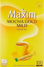 Korean Maxim Instant Coffee (Mocha Gold) 100 Sticks