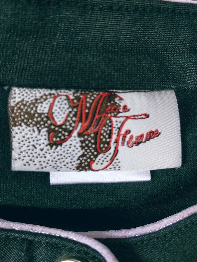 Jaqueta feminina Metta tamanho G estúdio de dança brilhante preta com zíper - Imagem 3 de 4