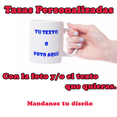 TAZA DE CERÁMICA PERSONALIZADA CON FOTOS Y TEXTO - REGALO ÚNICO E IDEAL