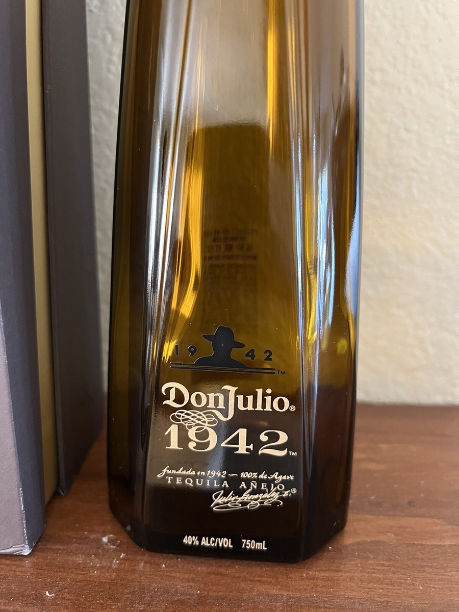 Don Julio 1942 w/Original Box 750ml (EMPTY BTL) FAST FREE