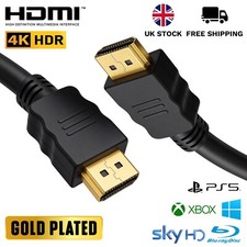 HEAVY DUTY 4K HDMI 2.0 EXTRA LONG TV CABLE HIGH SPEED HDMI LEAD SMART HD 3D