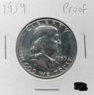 1959 Franklin Half Dollar, Proof