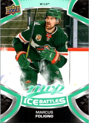 2021-22 Upper Deck MVP #117 Marcus Foligno Ice Battles