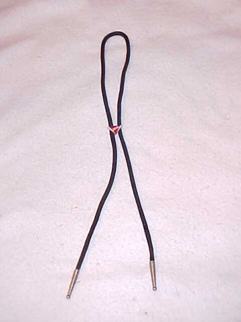 Vintage 1950's Tom's Peanut Bolo / Bow Tie, Lance Gordon's Jar Store Sign