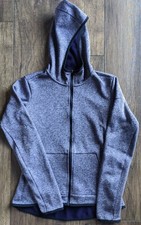 Nike Dri-Fit Knit Full Zip Lightweight Training Hoodie Size S Small Purple