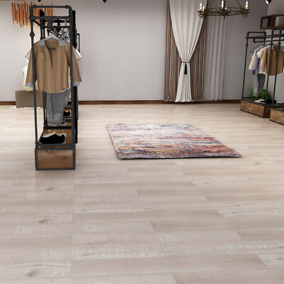 EasyFloor  Selbstklebende Bodendielen Fliesen Matt Holz Beige Schnelle Lieferung