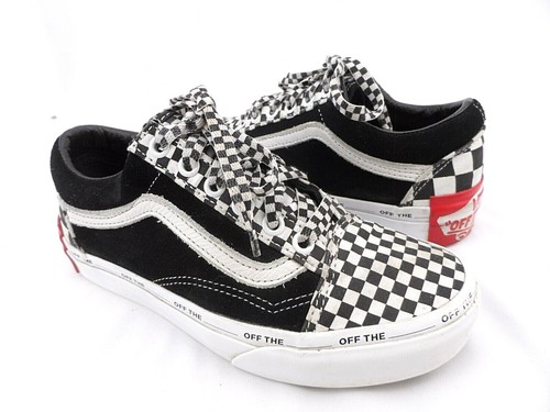 vans old skool checkerboard disarray