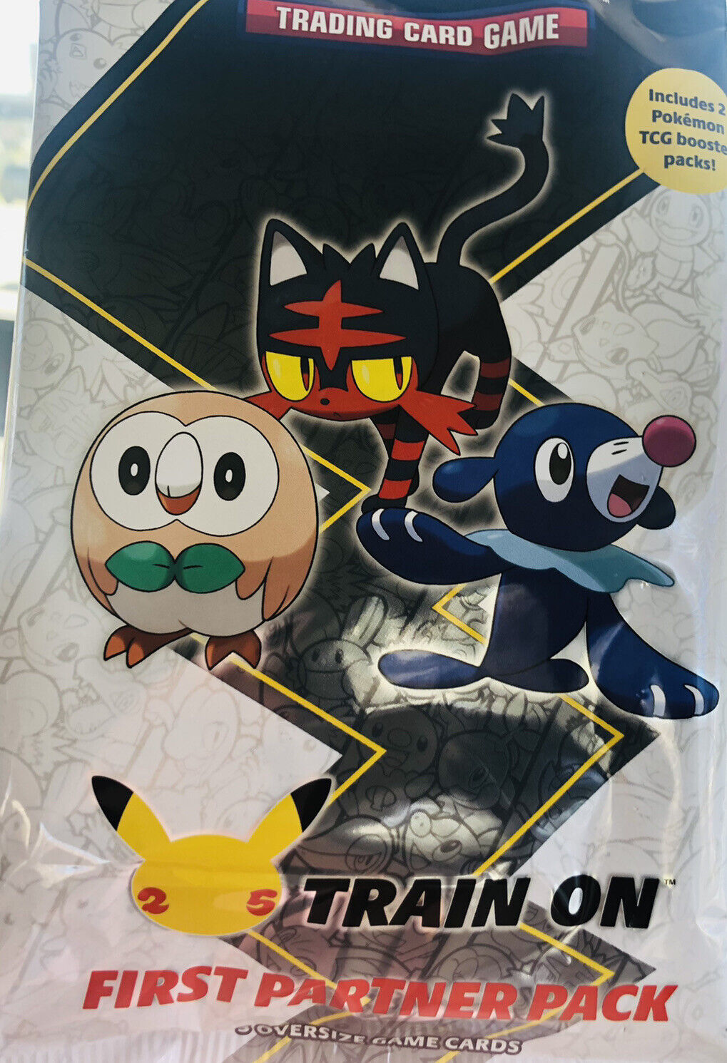 Pokémon Trading Card Game 25th Anniversary Alola Starters Pack –  PokemonCardShop