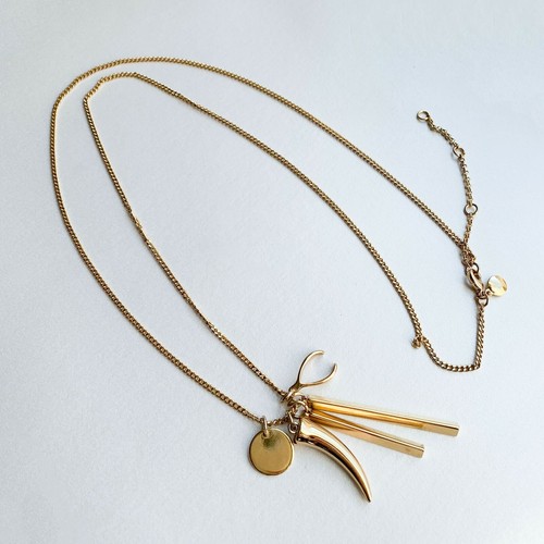 J. Crew Necklace with Charm Pendant | eBay