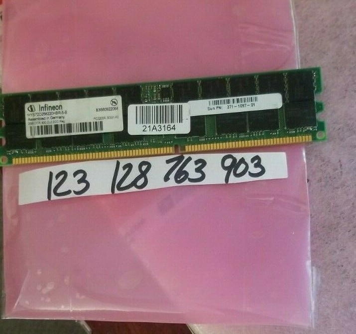 2GB DDR1 DDR PC PC3200R DDR-400 400 3200 184PIN ECC-REG RDIMM 371
