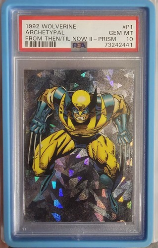 Marvel 1992 Wolverine Archetypal From Then TIL Now II Prism P1 PSA 10 POP 23