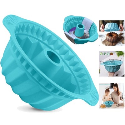 9.5 Inch Silicone Cake Molds Set - Easy Release & Clean Design