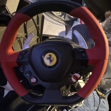 Thrustmaster Ferrari 458 Spider Racing Wheel  Pedals Wired Set
