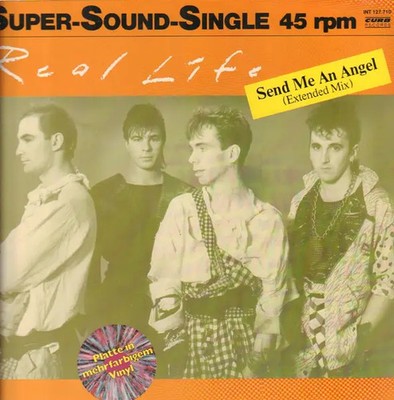 Real Life Send Me An Angel (Extended Mix) MARBLED VINYL Vinyl Single 12inch