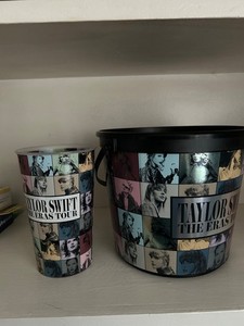Taylor Swift Popcorn Bucket and Cup | eBay