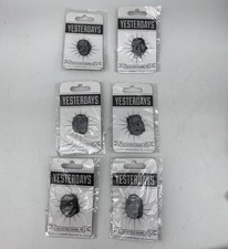 Universal Monsters B&W Anstecknadel 6 StΓΌck Set Yesterdays Co. Maniac Monsters