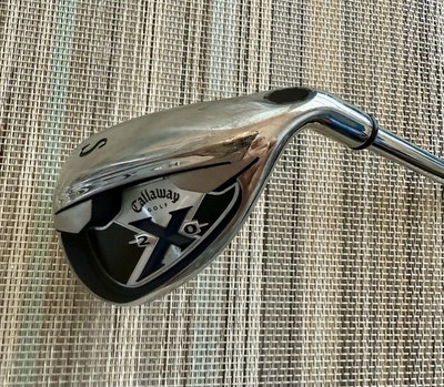 CALLAWAY X-20 SAND WEDGE 55 LOFT UNIFLEX STEEL SHAFT GOLF CLUB RIGHT HANDED  X20