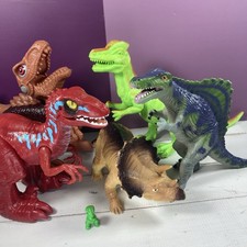 Mix Variety Lot of Dinosaur Figure Toys  Pretend Play  Plastic