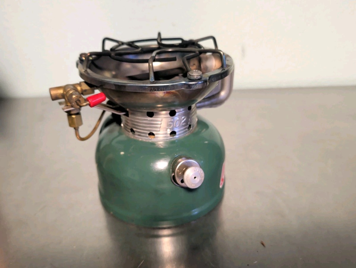 Vintage Coleman Sportster 502-700 Single Burner Camp Stove Dated 2