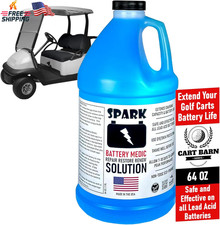 SPARK Golf Cart Battery Restore Liquid Solution - Restore - Repair - 6, 8, 12 Vo