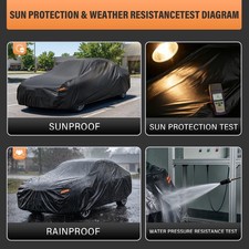Large SUV Car Cover Waterproof All Weather Size S7