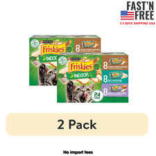 2 pack Purina Friskies Variety Pack, Wet Cat Food, 5.5 oz Cans, 24 Pack