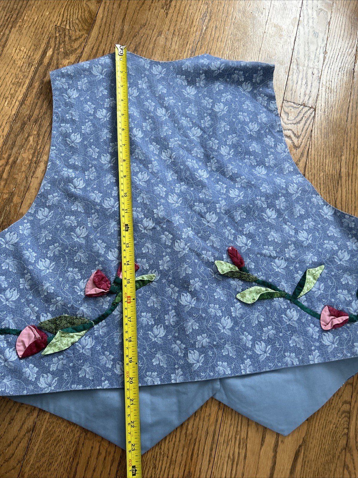 Unique Handmade Patchwork Quilted Texture Flower … - image 4