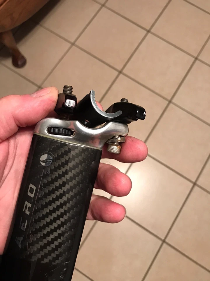 巨型复合航空自行车座杆 27.2 #2 尺寸 Mike Burrows 设计 — 第 3/3 张图片