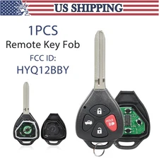 Replacement for 2007 2008 2009 2010 Toyota Camry Sedan Remote Car Key Fob