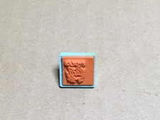 Rare Sonic the Hedgehog Tails Rubber Stamp Sega Vintage 1990s Segasonic Japan m