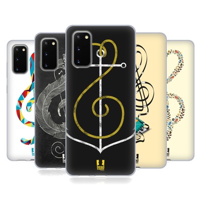 HEAD CASE DESIGNS G-CLEF ART SOFT GEL CASE FOR SAMSUNG PHONES 1