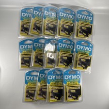 Lot Of 14 - DYMO COLORPOP Label Maker Tape 1/2 Inch X 10 Ft Yellow Glitter NEW