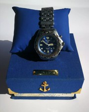 Vintage Raro Seiko Ags Scuba 200m Blu Bellissimo Subacqueo ref 5M23 6B40 Quarzo (K