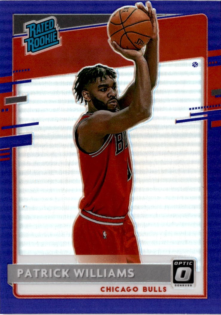 2020-21 Donruss Optic #154 Patrick Williams Purple Chicago Bulls