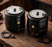 2 Stück ROYAL CATERING Suppentopf Elektrisch...