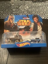 Hot Wheels Han Solo & Chewbacca Diecast Cars - Star Wars Series 2 Pack