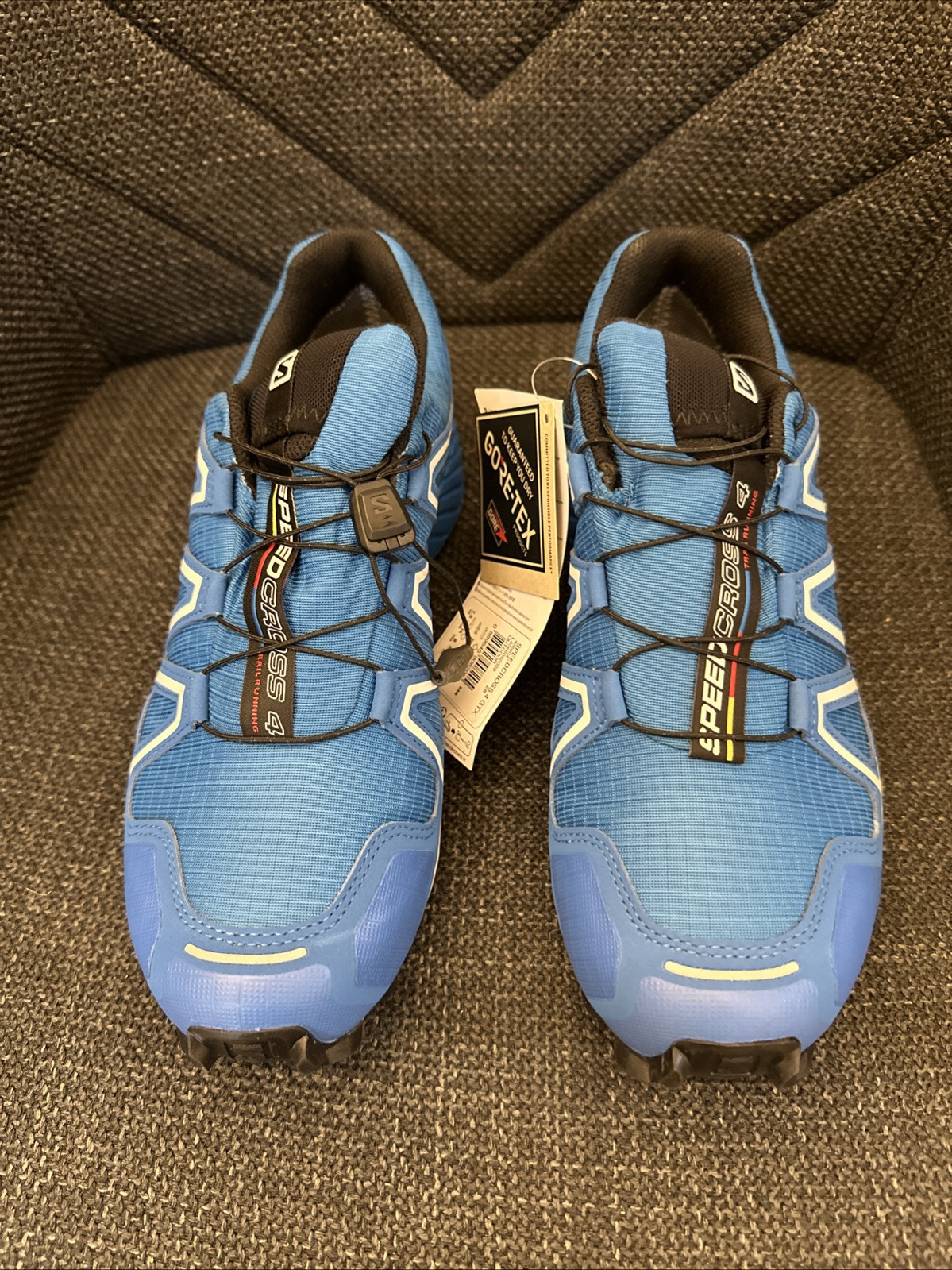 Scarpe da corsa donna 7 5 UK Salomon Speedcross 4 GTX sneakers blu acqua 406604