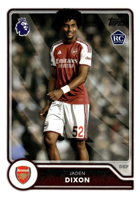 Jaden Dixon RC 2026-27 Topps Premier League #23 ROOKIE Flagship Soccer ID:181722