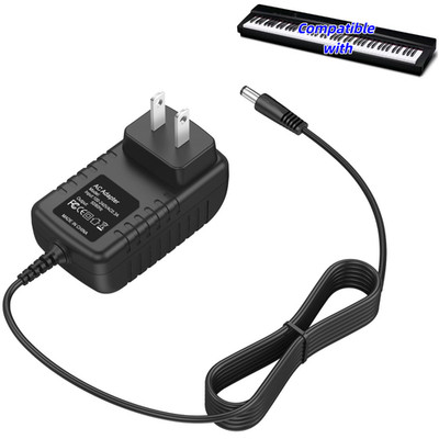 AC Adapter For Casio Privia PX-135 PX-130 Keyboard PX130RD/BK/WE DC Power Supply
