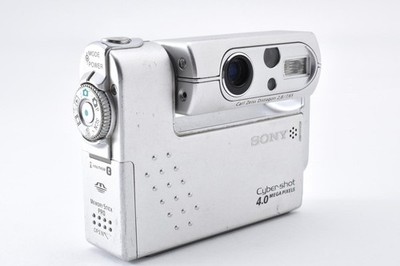 美品【完動品】SONY Cyber-shot DSC-F77 コンデジ シルバー Sony Cyber Shot DSC-F77 Silver Digital Camera 4.0MP 3x Zoom