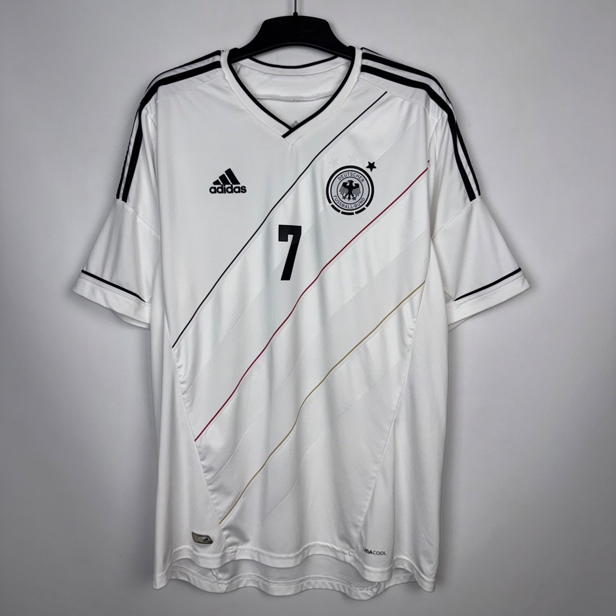 GERMANY 2012 2014 HOME FOOTBALL SHIRT SOCCER JERSEY ADIDAS X20655