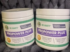Dr. Marty ProPower Plus Gut Canine Digestive Supplement Prebiotic 2 Bottle