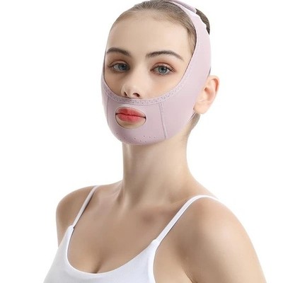 V Line Lifting Mask, Anti Aging Facial Mask for Firming and Contouring V Shape L