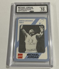 Michael Jordan #65 1989 Collegiate Collection/Coca-Cola North Carolina CCG 10